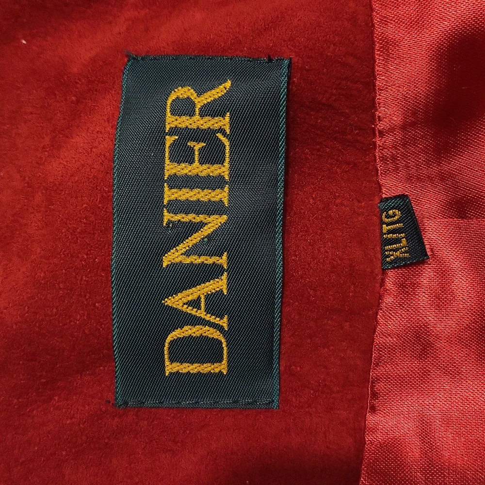 Danier Red Suede Jacket - Picture 8 of 14